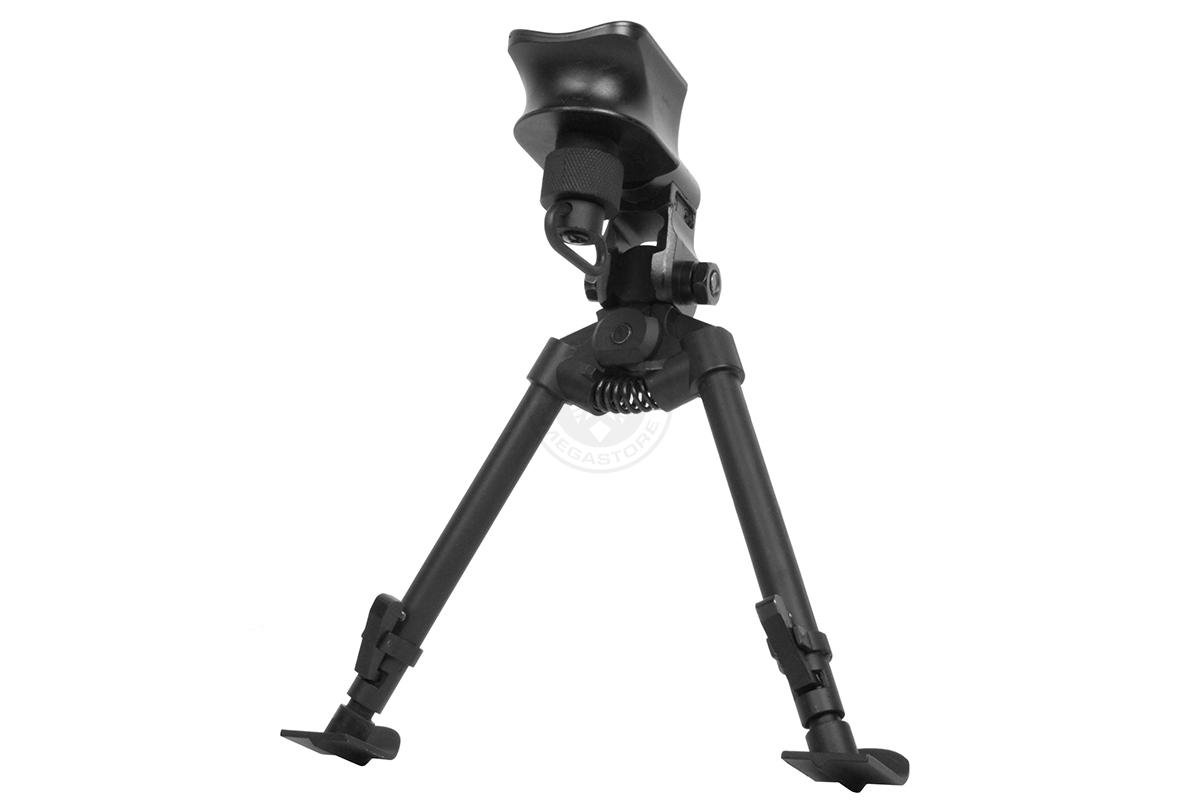 AGM Airsoft Full Metal Quick Release Bipod w/ Universal Sling Mount