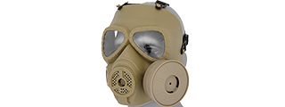 AC-191T DUMMY ANTI-FOG GAS MASK (TAN)
