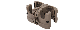 AC-276T MP7 Double Magazine Clip, Dark Earth AC-276T MP7 Double Magazine Clip, Dark Earth