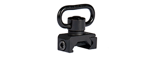 AC-367B DD SLING SWIVEL FOR RAIL (COLOR: BLACK)