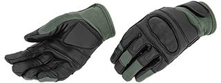 AC-809XS Kevlar Hard Knuckle Gloves (Sage) - X-Small