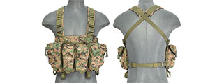 CA-308D AK CHEST RIG DIGITAL (WOODLAND)