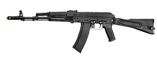 LANCER TACTICAL AK-74M AIRSOFT AEG RIFLE W/ SIDE-FOLDING STOCK (BLACK)