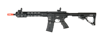 ICS CXP UK1 TRANSFORM4 EBB KEYMOD AIRSOFT M4 AEG RIFLE LONG - BLACK