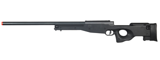 WELL AIRSOFT MB01 GAS POWERED BOLT ACTION RIFLE - BLACK