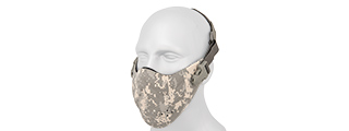 AC-388ACU NEOPRENE HARD FOAM HALF MASK (ACU)
