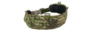 T2285-GZ-L LASER-CUT PALS PADDED RIGGERS BELT - LARGE (PC GREENZONE)