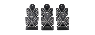 AC-447 METAL SHOOTING TARGETS - TYPE A (SET OF 6)