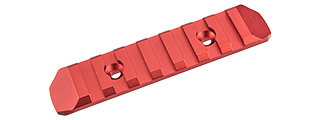 ACW-2034R 7-SLOT KEYMOD RAIL (RED)