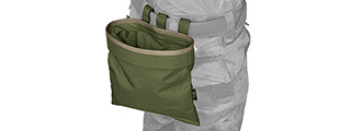 FY-PHM13OD SNAP-BUTTON TACTICAL ROLL-UP DROP POUCH (OD GREEN)