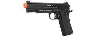 KWA M1911 MKIV PTP FULL METAL GAS BLOWBACK PISTOL W/ 20MM RAIL