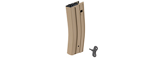 SG-36-T 430RD M4 HIGH CAPACITY MAGAZINE FOR MARUI EBB RIFLE (TAN) SG-36-T 430RD M4 HIGH CAPACITY MAGAZINE FOR MARUI EBB RIFLE (TAN)