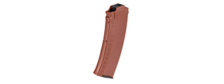 SG-37B-OG 70RD AK74 LOW CAPACITY MAGAZINE FOR MARUI EBB RIFLE (FAUX WOOD) SG-37B-OG 70RD AK74 LOW CAPACITY MAGAZINE FOR MARUI EBB RIFLE (FAUX WOOD)