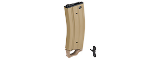 SG-618-1T 330RD M4 / M16 HIGH CAP AIRSOFT AEG MAGAZINE W/ PULL TAB (TAN) SG-618-1T 330RD M4 / M16 HIGH CAP AIRSOFT AEG MAGAZINE W/ PULL TAB (TAN)