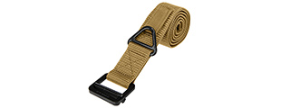 Lancer Tactical Airsoft 32" Riggers Belt - LARGE - Tan