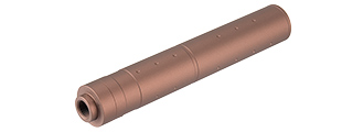 Lancer Tactical 195mm Aluminum Dot Mock Suppressor (Coyote Brown)