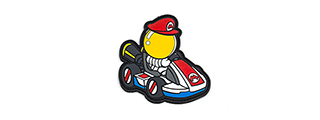 APRILLA DESIGN PVC IFF HOOK & LOOP POP CULTURE SERIES PATCH (MODEL: APEX KART)