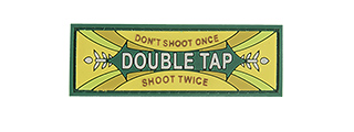 G-FORCE DOUBLE TAP PVC MORALE PATCH