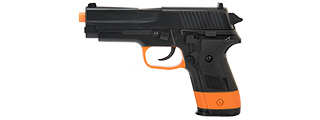 Sig Sauer P228 Spring Airsoft Pistol (BLACK / ORANGE)