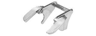 Airsoft Masterpiece Ambi Steel Thumb Safety for Hi-Capa [SV Ver. 2] (SILVER)