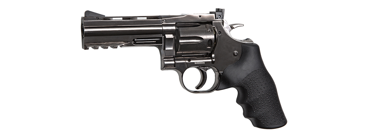 ASG Dan Wesson 715 4" Full Metal CO2 Revolver - Steel Gray (4.5mm / .177 Steel BB)