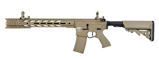Lancer Tactical ProLine M4 SPR Interceptor Airsoft AEG Rifle (Color: Tan) Lancer Tactical ProLine M4 SPR Interceptor Airsoft AEG Rifle (Color: Tan)