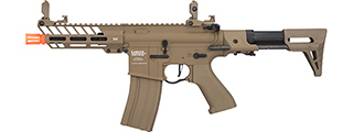 Lancer Tactical Low FPS ProLine Needletail Airsoft AEG Rifle with PDW Stock (Color: Tan) Lancer Tactical Low FPS ProLine Needletail Airsoft AEG Rifle with PDW Stock (Color: Tan)