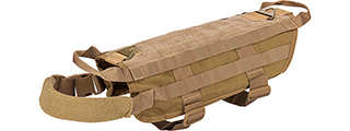 Tactical Training Molle Dog Harness (Tan), Large