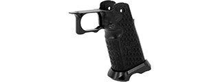 Airsoft Masterpiece Aluminum Grip for Hi-Capa Type 20 Stac Style (Black)