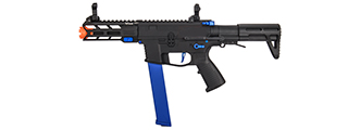 Classic Army Nemesis X9 AEG Airsoft SMG (Black/Blue)