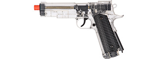 Wellfire G292B-CR M1911 CO2 Non-Blowback Pistol (Clear) Wellfire G292B-CR M1911 CO2 Non-Blowback Pistol (Clear)