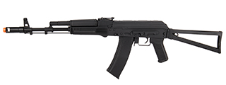 Lancer Tactical AK-Series AK-74M AEG Airsoft Rifle w/ Skeleton Foldable Stock (Black) Lancer Tactical AK-Series AK-74M AEG Airsoft Rifle w/ Skeleton Foldable Stock (Black)