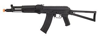 Lancer Tactical AK-Series AKS-105 AEG Airsoft Rifle w/ Skeleton Foldable Stock (Black) Lancer Tactical AK-Series AKS-105 AEG Airsoft Rifle w/ Skeleton Foldable Stock (Black)