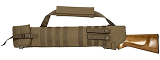VISM by NcSTAR TACTICAL SHOTGUN SCABBARD, TAN
