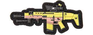 PVC Morale Patch MK17 DMR (Color: Yellow / Pink / Grey) PVC Morale Patch MK17 DMR (Color: Yellow / Pink / Grey)