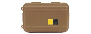 Nylon Polymer Padded Accessory Case (Color: Tan)