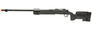 WellFire M40A5 Bolt Action Airsoft Sniper Rifle (Color: Black) WellFire M40A5 Bolt Action Airsoft Sniper Rifle (Color: Black)