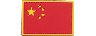 China Flag PVC Patch China Flag PVC Patch