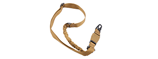 Diamond Tactical Viper 1-Point Airsoft Bungee Sling (Color: Tan)