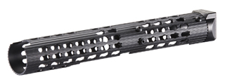 Atlas Custom Works VS-24 AK KeyMod Long Tubular Aluminum Handguard for CYMA (Color: Black)