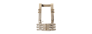 Lancer Tactical Low Profile Chest Rig (Color: Tan) Lancer Tactical Low Profile Chest Rig (Color: Tan)