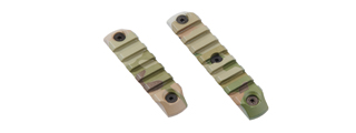 Dytac Set of 2 Polymer Rail Segments for KeyMod Rails (Color: Multi)