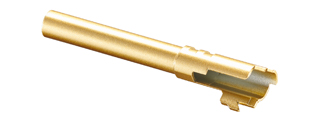 Double Bell Smooth 5 inch Threaded Hi-Capa Airsoft Pistol Outer Barrel (Color: Gold) Double Bell Smooth 5 inch Threaded Hi-Capa Airsoft Pistol Outer Barrel (Color: Gold)