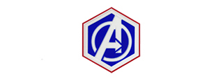 Hexagon PVC Patch Avengers Logo Hexagon PVC Patch Avengers Logo