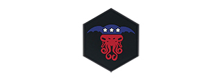 Hexagon PVC Patch Lord and Savior Cthulhu Party Hexagon PVC Patch Lord and Savior Cthulhu Party