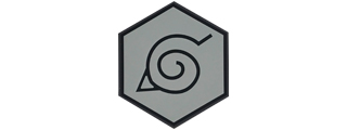 Hex PVC Patch Hidden Leaf Village Insignia Hex PVC Patch Hidden Leaf Village Insignia