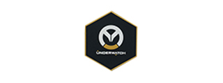 Hexagon PVC Patch Overwatch Logo Hexagon PVC Patch Overwatch Logo