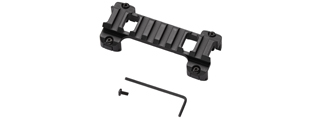 Elite Force / H&K Low Profile Claw Mount for MP5 and G3 SMG / Rifles (Color: Black)