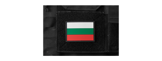 Bulgaria Flag PVC Morale Patch Bulgaria Flag PVC Morale Patch