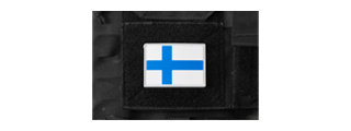 Finland Flag PVC Morale Patch Finland Flag PVC Morale Patch